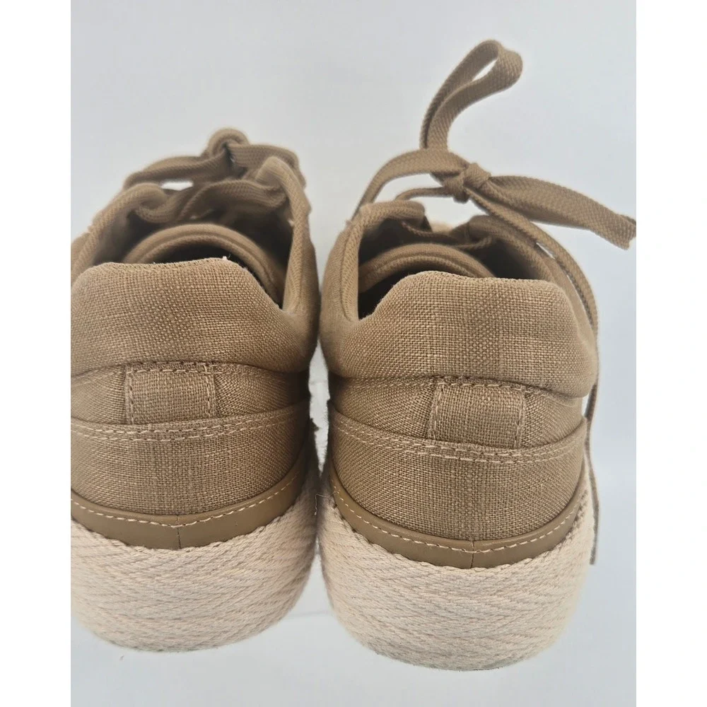 Tommy Hilfiger 7.5 Kelsey II Sneakers Womens Tan‎ Excellent Espadrille Platform